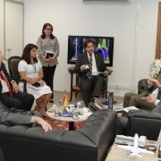 Audiência do presidente da FNP com o senador Roberto Rocha - 12.11.2015
