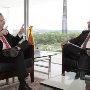 Reunião do prefeito Jairo Jorge com o ministro Miguel Rossetto - 17/03/2015
