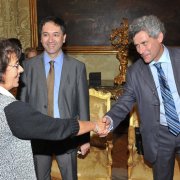 Reunião dos prefeitos com o representantes da Câmara e do Senado da Itália