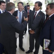 Reunião de prefeitos da FNP com a ministra do STF, Cármen Lúcia