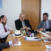 Reunião com o ministro Ricardo Berzoini sobre precatórios