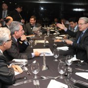 Audiência de prefeitos com o presidente do Senado, Renan Calheiros, sobre Operações de Crédito Internacionais