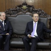 Audiência com o presidente do Senado, Renan Calheiros - 19.11.2015