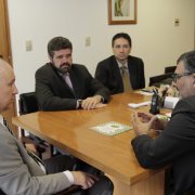 Reunião com Jairo Jorge e Pepe Vargas