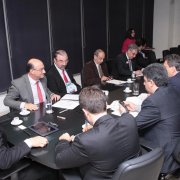 Reunião Sec Des Regional com prefeitos do Consórcio Pampa Gaúcho