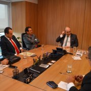 Reunião do secretário-geral da FNP Luiz Marinho com o presidente do Banco do Brasil - 13.01