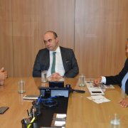 Reunião do secretário-geral da FNP Luiz Marinho com o presidente do Banco do Brasil