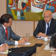 Reunião do secretário-geral da FNP Luiz Marinho com o ministro do Planejamento